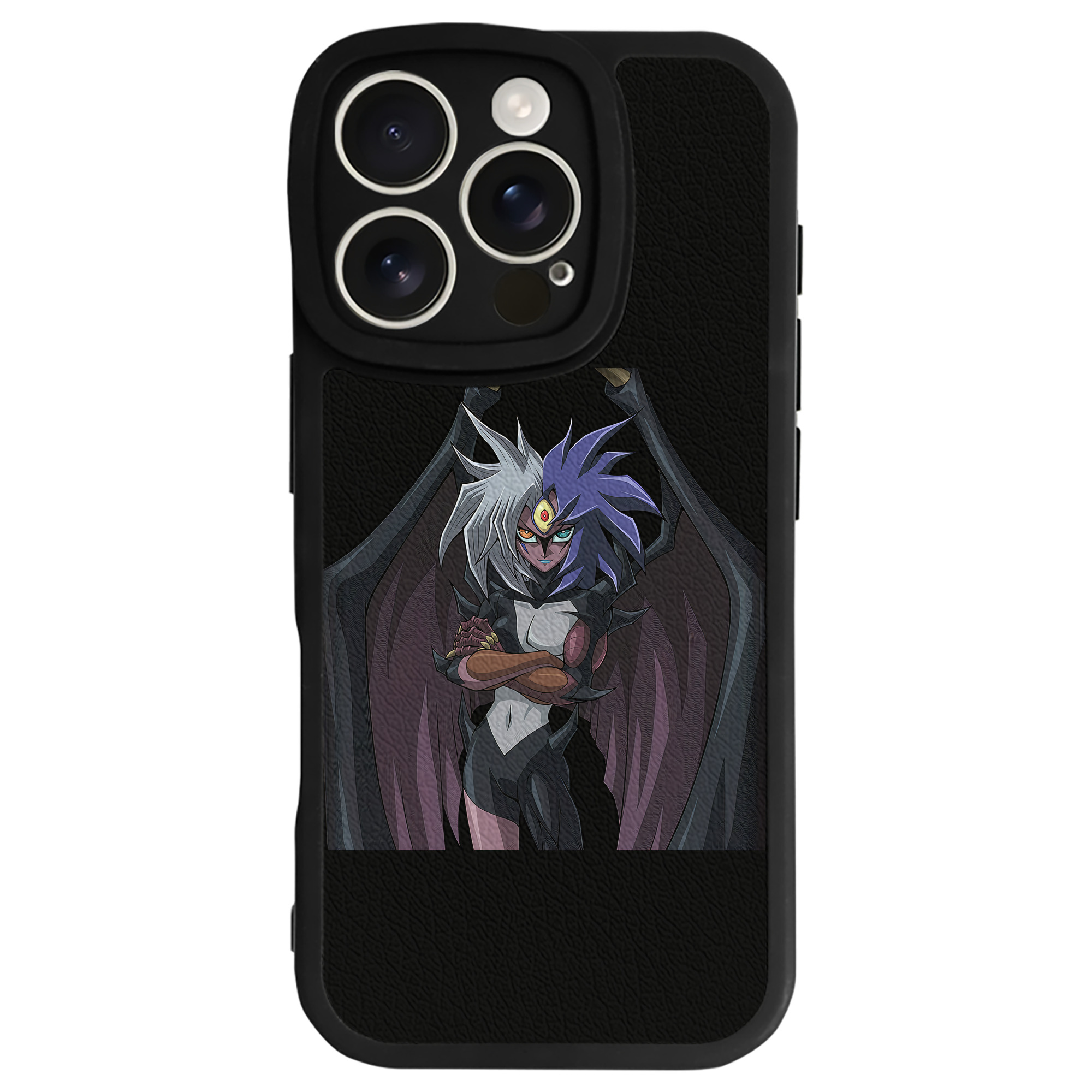 （画像用） 遊☆戯☆王 Yu-Gi-Oh! 【iPhone 16シリーズ対応】シリコンスマホケース（レザー調） 材質：シリコン